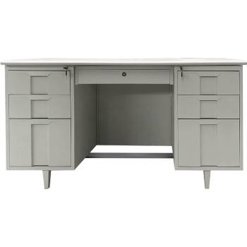 Carmen Метално бюро Carmen CR-1319 L - сиво (3580309)