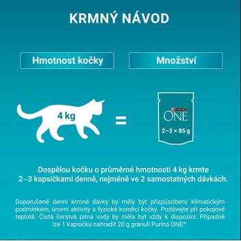 Purina One Sterilcat hovädzí kura losos morka 40 x 85 g