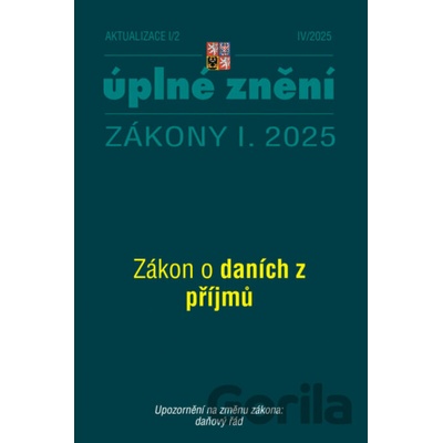 Aktualizace I/2 / 2025 - Daně z příjmů - Poradce s.r.o.