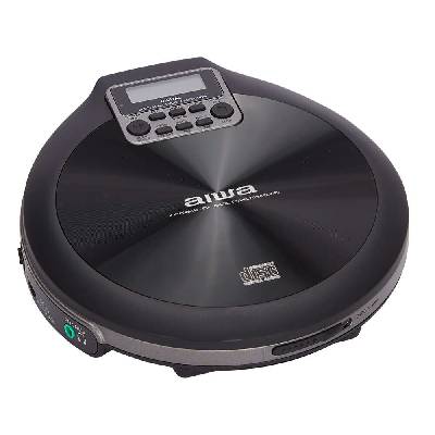 Aiwa PCD-810BK Prenosný CD prehrávač v čiernej farbe Aiwa