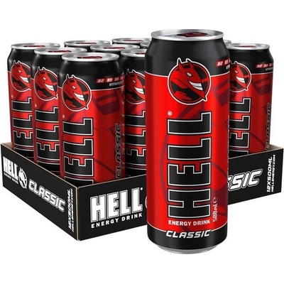 Hell Energy Classic 12 x 0,5 l