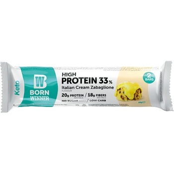 Born Winner Keto 33% High Protein Bar [60 грама] Italian Cream Zabaglione