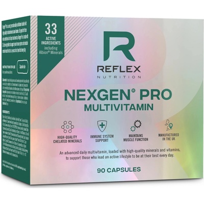 Reflex Nutrition Nexgen Pro Sports Multivitamin 4 x 90 kapslí