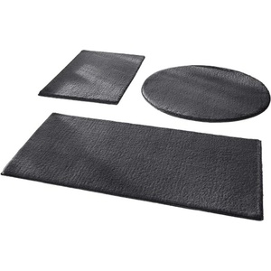 Mila Home Тъмносиви килими за баня в комплект от 3 бр. 50x90 cm - Mila Home (HKG-SRRPASPAS-ANTRASIT)