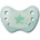 Dentistar Силиконова светеща залъгалка Dentistar - Зелена звезда, размер 3 (22283)