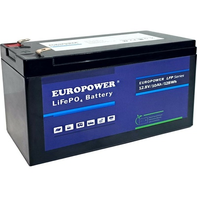 EUROPOWER LiFePO4 12,8V 10Ah LFP