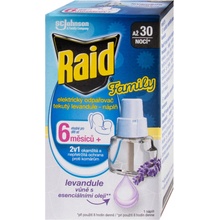 Raid Elektrická tekutá náplň Levanduľa 21 ml 30 nocí