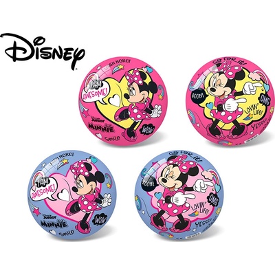 Míč 20 cm Minnie Mouse růžová fialová