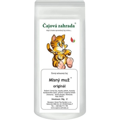 Čajová zahrada Mlsný muž černý ochucený čaj černý čaj 500 g