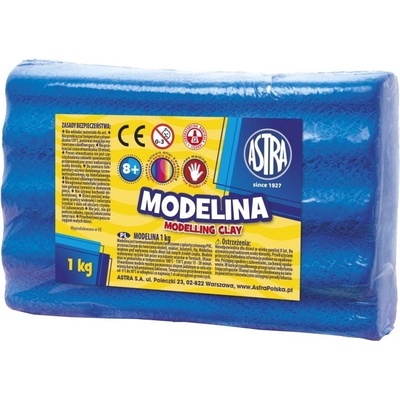 Astra Modelovacia hmota do rúry MODELINA 1kg Modrá