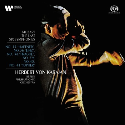 Herbert Von Karajan & Berliner Philharmoniker - Mozart - The Last Six Symphonies Nos. 35-36; 38-41 CD