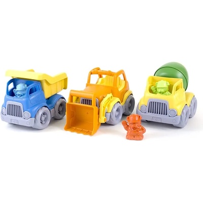 Green Toys Комплект строителни превозни средства Green Toys, 3 броя (CST3-1209)
