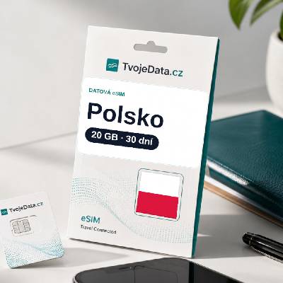 eSIM Polsko 20 GB / 29 dní
