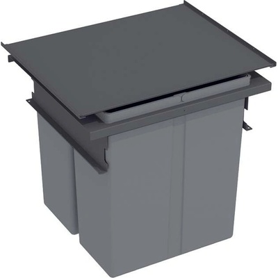 Gollinucci Sorter Metal Line 571, 600 mm, 80 l + vstavané veko, OrionGrey (sivá)