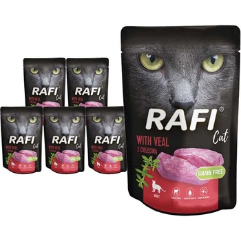 Rafi Cat Adult Paté with Veal 10 x 100 g