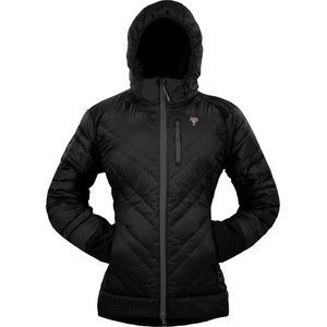 Grüezi Bag Дамско пухено яке Grüezi Bag Women's Lightful DownWool Jacket Down jacket - Black (104-3343-0814)