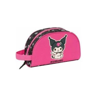 Kuromi Ученически несесер Kuromi Черен Фуксия 26 x 16 x 9 cm