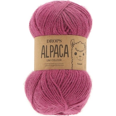 Drops Alpaca UNI 3770 tmavě růžová