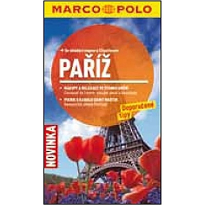 Paríž - cestovní průvodce se skládací mapou