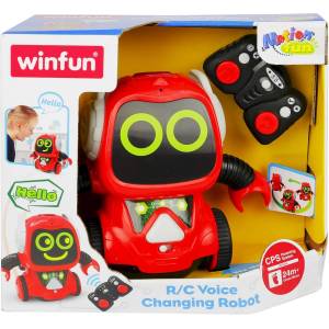 WinFun Радиоуправляема играчка WinFun - Робот, с функция за запис/възпроизвеждане на глас (Win001149) - ozone
