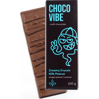 DP chocolate Choco Vibe Creamy Crunch Arašid a slaný karamel 100 g