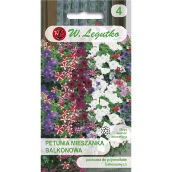 W. Legutko Градинска петуния с висящи стъбла, балконска смес