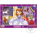 Puzzle Dino Walt Disney Sofia první v rámečku 15 dielov