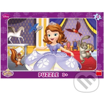 Dino Walt Disney Sofia první v rámečku 15 dielov