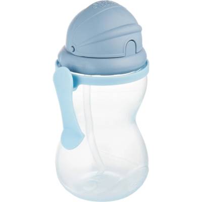 Canpol babies Sport Cup спортна бутилка със сламка Blue 12m+ 370ml