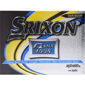 Srixon Q-Star 12 Pack of Golf Balls - Tour Yellow