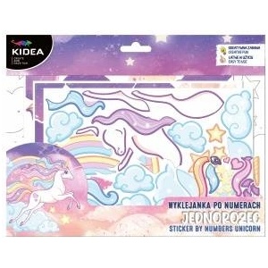 Derform Creative set stick by numbers unicorn kidea fol