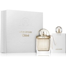 Chloé Love Story pro ženy EDP 50 ml + tělové mléko 100 ml dárková sada