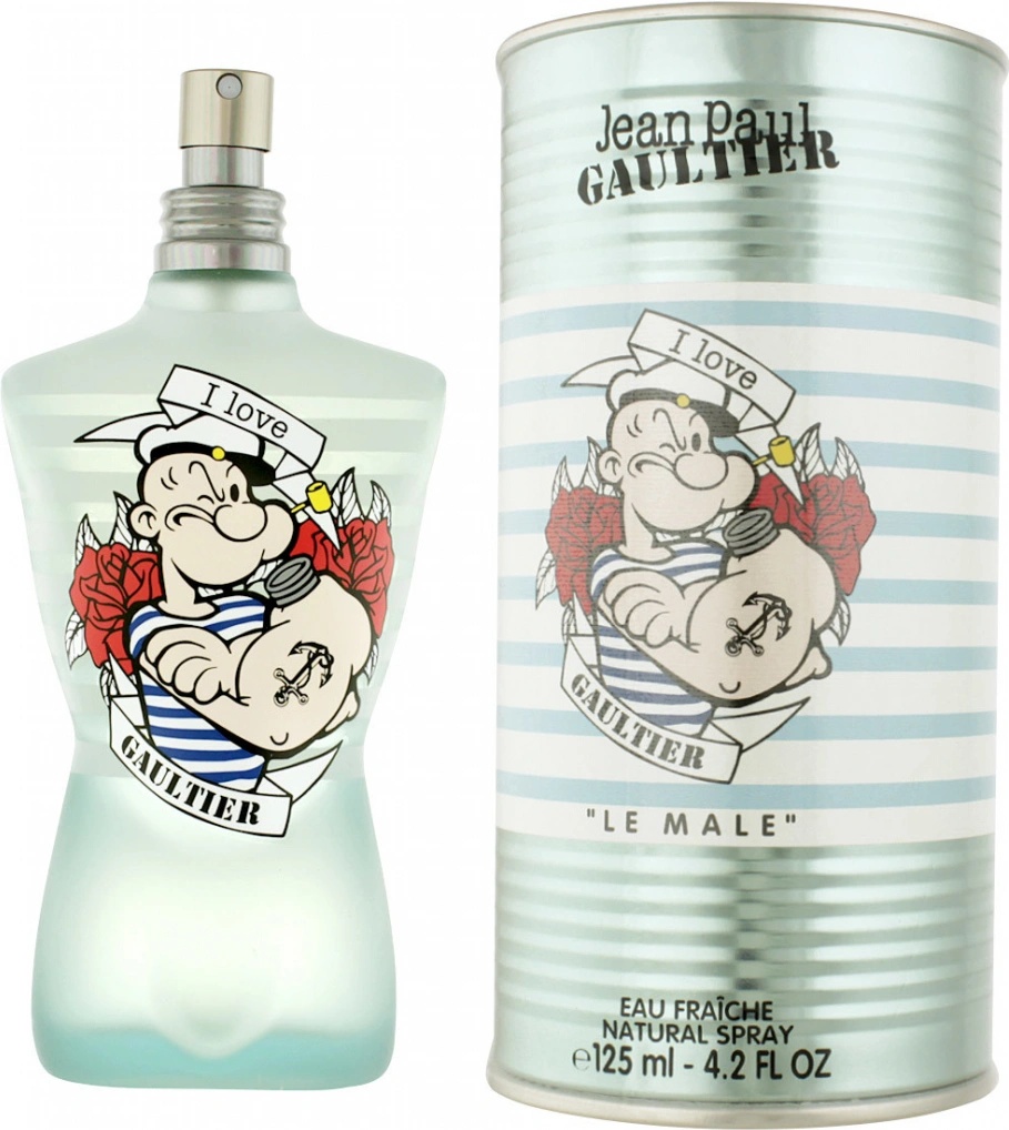 Jean Paul Gaultier Le Male Popeye Eau Fraiche toaletna voda panska 125 ml Heureka.sk