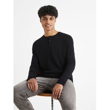 Celio Черна мъжка тениска с джоб Celio Behenley Celio | Cheren | МЪЖЕ | S