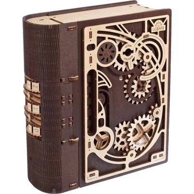 UGears Дървен 3D пъзел Ugears от 263 части - Книгата на Тайните (U-70265 )