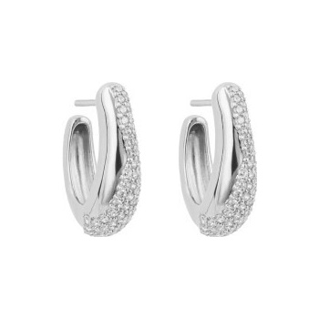 Fiorelli silver strieborné náušnice E6366C