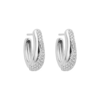 Fiorelli silver strieborné náušnice E6366C