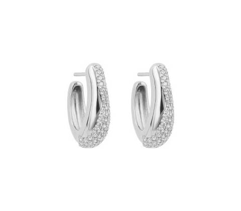 Fiorelli silver strieborné náušnice E6366C