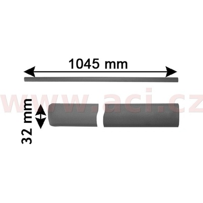 Ozdobná / ochranná lišta, dvere VAN WEZEL 5888403
