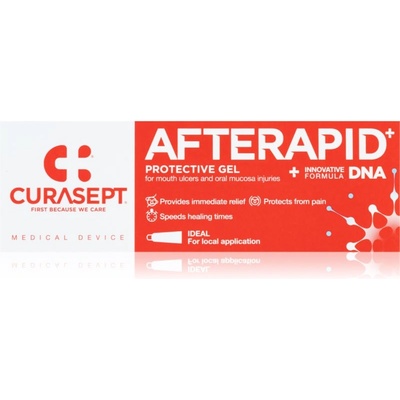 CURASEPT Afterapid+ защитен гел за афти и дребни наранявания на устната кухина 10ml