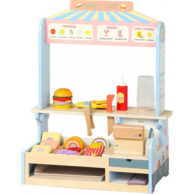 Aga4Kids Detský drevený obchod DS5660