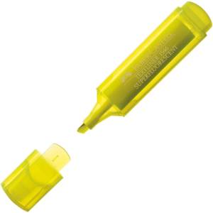 Faber-Castell Маркер Faber-Castell 1546, жълт, от 1, 2, 5mm, за маркиране на текст, неон