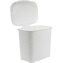 Monako odpoveď na košík. 9 l 26x23x29cm s vekom PH WHITE
