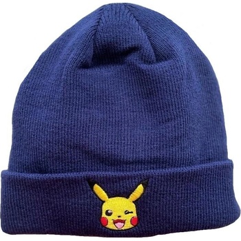 Zimní podzimní čepice potisk POKÉMON modrá