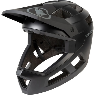 Endura Full Face каска Endura SingleTrack Full Face Mips Helmet Bike helmet - Black - размер L/XL 58-63 cm (851-1667-0113)