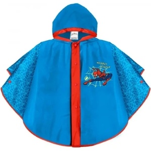  Пончо за дъжд Perletti Kids Spiderman 99164, Син