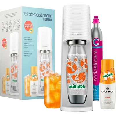 SodaStream Terra White Mirinda Mpack