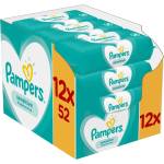 Pampers Sensitive кърпи 12 x 52 броя - bubu