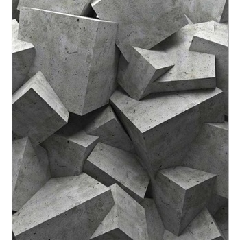 DIMEX ART s. r. o Флизелинов фототапет 3d бетонни блокове 225 x 250 см
