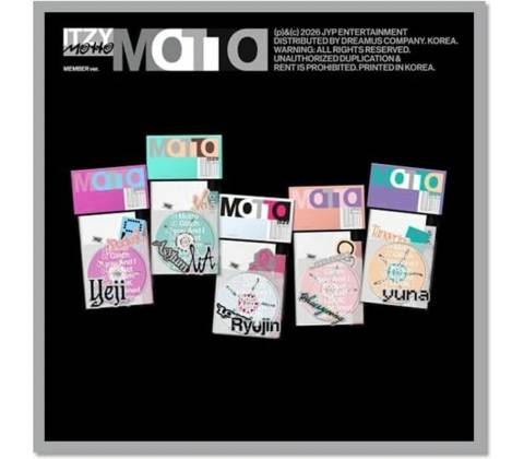 Itzy: Motto (Member Version) CD